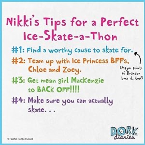 Book 4 Dork Dairies Tales from a Not-So-Graceful Ice Princess Hardcover - Picture 5 of 16